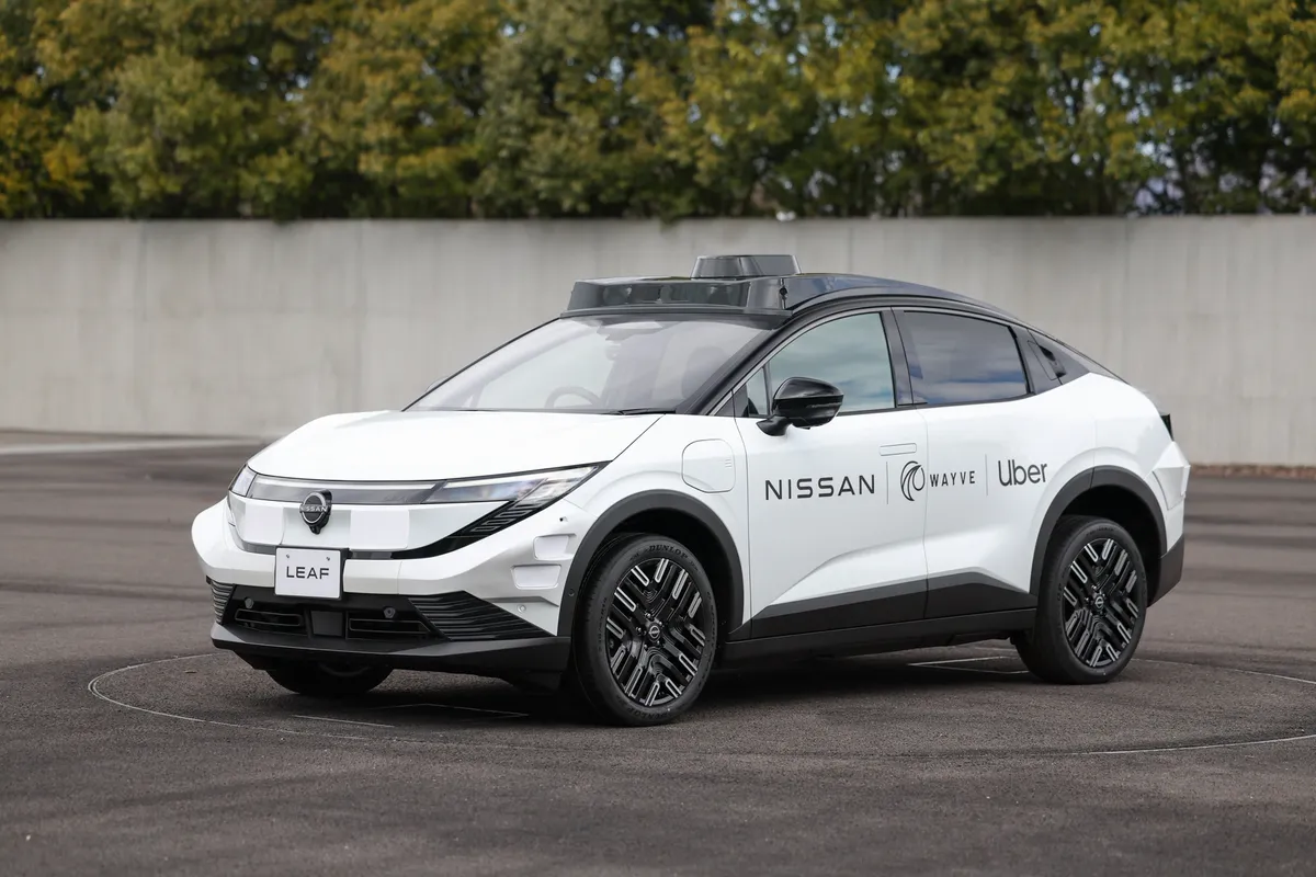 Uber, Wayve та Nissan планують запустити сервіс роботаксі в Токіо цього року