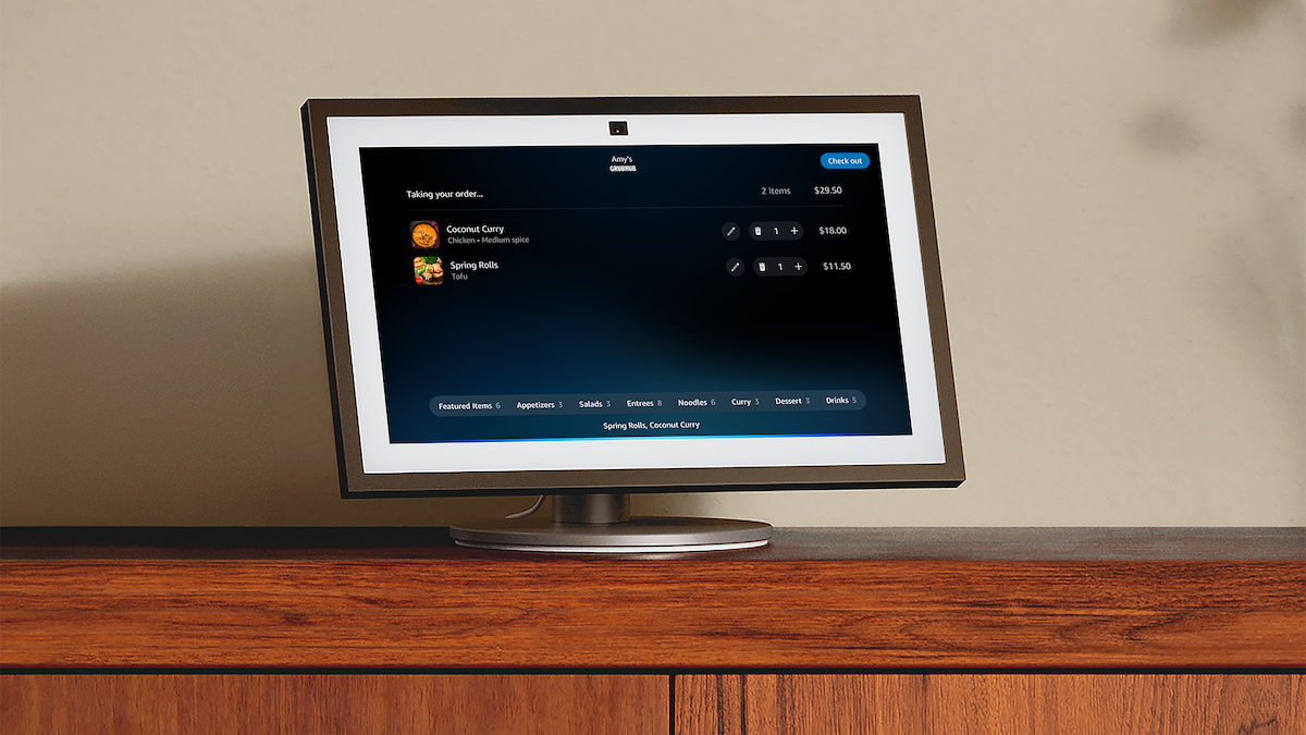 Alexa+ отримує нові можливості замовлення їжі через Uber Eats та Grubhub